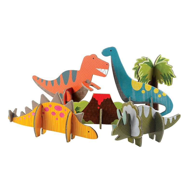 puzzle dinosaurios 4 años