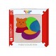 PUZZLE ENCAJABLE GATO ARCO IRIS de HAPE