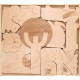 PUZZLE DE MADERA ANIMALES del BOSQUE de PETIT COLLAGE