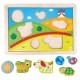 PUZZLE ENCAJABLE 3 EN 1 PEPE Y EMIGOS de HAPE