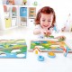 PUZZLE ENCAJABLE 3 EN 1 PEPE Y EMIGOS de HAPE
