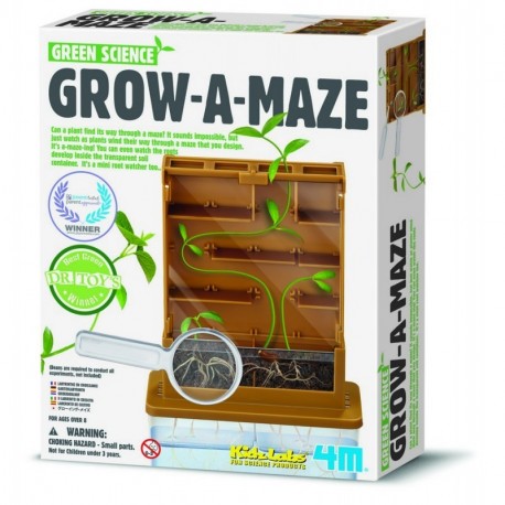 GROW A MAZE GREEN SCIENCE de 4M