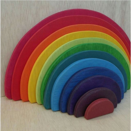 SEMICÍRCULOS ARCO IRIS de LITTLE VIKING TOYS