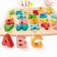 PUZZLE ENCAJABLE LETRAS MAYÚSCULAS de HAPE