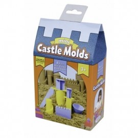 MINI MOLDES para HACER CASTILLOS de KINETIC SAND