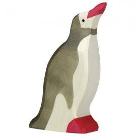 PINGÜINO CON LA CABEZA ALTA de HOLZTIGER