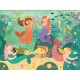 PUZZLE DE SUELO MERMAID FRIENS - PETIT COLLAGE