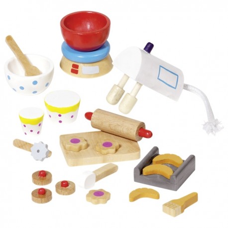 GoKi – Accesorio De Cocina Para Casa De Muñecas – Mueble De Madera Para Juego De Rol – Importado De Inglaterra