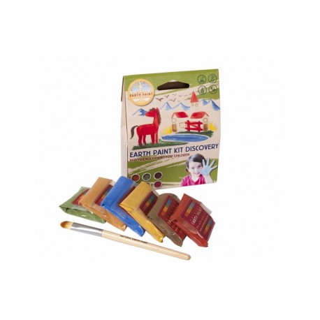 KIT DE PINTURAS DISCOVERY 1 litro- NATURAL EARTH PAINT