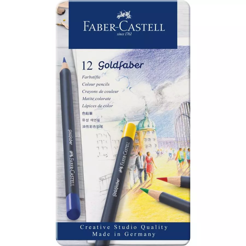  Faber Castell F110012 - Lápices de colores (12 unidades) : Arte  y Manualidades