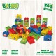 JUEGO DE CONSTRUCCIÓN ECOCLÓGICO 40 piezas + BASE - BIOBUDDI