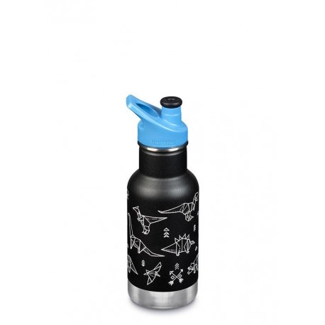 KLEAN KANTEEN - BOTELLA TERMICA PARA NIÑOS “PAPER DINOS” 350 ML