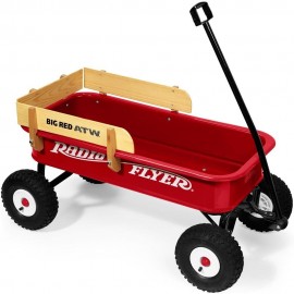 RADIO FLYER – VAGÓN BIG RED ATW con RESPALDO de MADERA