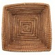 CESTA DE YUTE MARRON - COMERCIO JUSTO