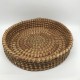 CESTA DE YUTE MARRON REDONDA - COMERCIO JUSTO