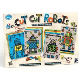 CUT CUT ROBOTS KIT de KARTÓN de MITTIK