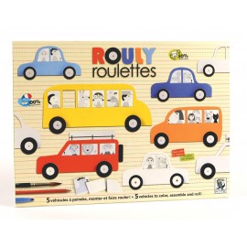 ROULY ROULETTES KIT de cartón de MITIK