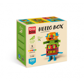 HELLO BOX RAINBOW MIX 100 piezas - BIOBLO