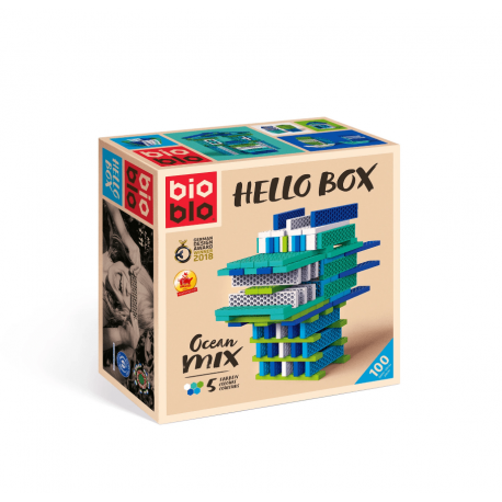HELLO BOX OCEAN MIX 100 piezas - BIOBLO