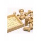 BLOQUES DE MADERA NATURAL JUEGO DE CONSTRUCCIÓN – ANDREU TOYS