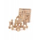 BLOQUES DE MADERA NATURAL JUEGO DE CONSTRUCCIÓN – ANDREU TOYS