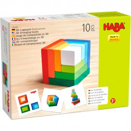 CUBO DE COLOR JUEGO DE CONSTRUCCION 3D - HABA