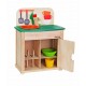 FRIGO y FREGADERO de MADERA de PLANTOYS