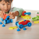 SET COCHES DE CARRERAS ECO PLASTILINA - GREEN TOYS