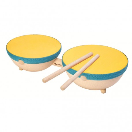 TAMBOR DOBLE de PLANTOYS Ecodukatoys