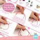 KIT DE PULSERA FRIENDSHIP CORAZONES – PIPKITS