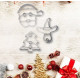 SET DE 3 CORTADORES DE GALLETAS DE NAVIDAD – FACKELMANN