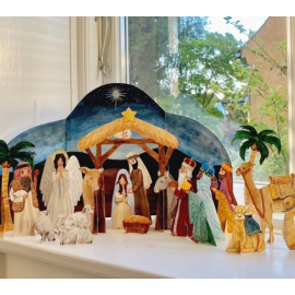 BELEN NACIMIENTO RECORTABLE- TALL HAT TALES