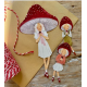 RECORTABLE FAMILIA DE HONGOS ROJOS - TALL HAT TALES