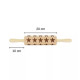 RODILLO DE MADERA CON ESTRELLAS - FACKELMANN