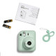 INSTAX CÁMARA INSTANTÁNEA MINI 12 MINT GREEN – FUJIFILM