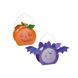 SET CREATIVO FAROLILLOS DE PAPEL HALLOWEEN - HABA