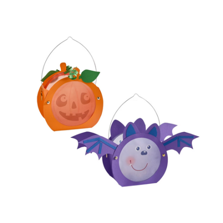 SET CREATIVO FAROLILLOS DE PAPEL HALLOWEEN - HABA