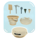 JUEGOS PARA ARENA 7 EN 1 SAND TOYS BEIGE - COMPACTOYS