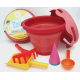 JUEGOS PARA ARENA 7 EN 1 SAND TOYS ROJO - COMPACTOYS
